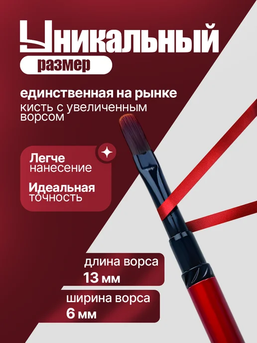 SN SOUL TIPS Кисти для маникюра и дизайна ногтей, черный, фото 5