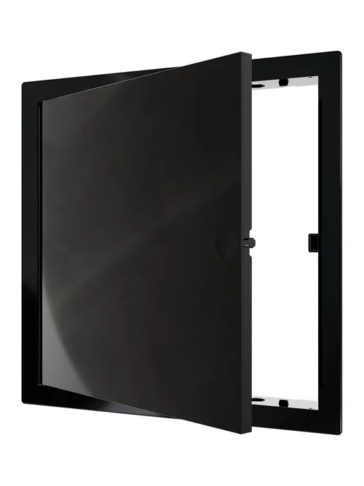 ERA Люк ревизионный пластиковый EVECS 200x200 мм. L2020N Black, 200x200 мм, фото 2