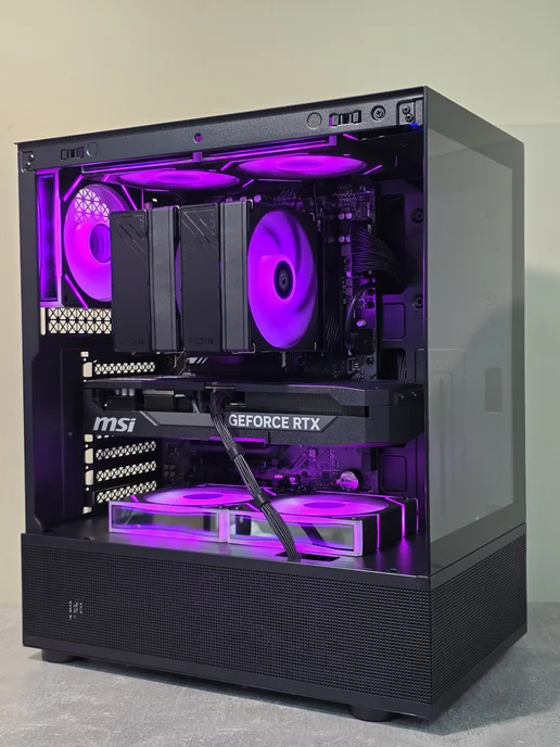 Techno РС Игровой компьютер Титан D6 Intel i7-12700F RTX 5070 Ti, титан, фото 7