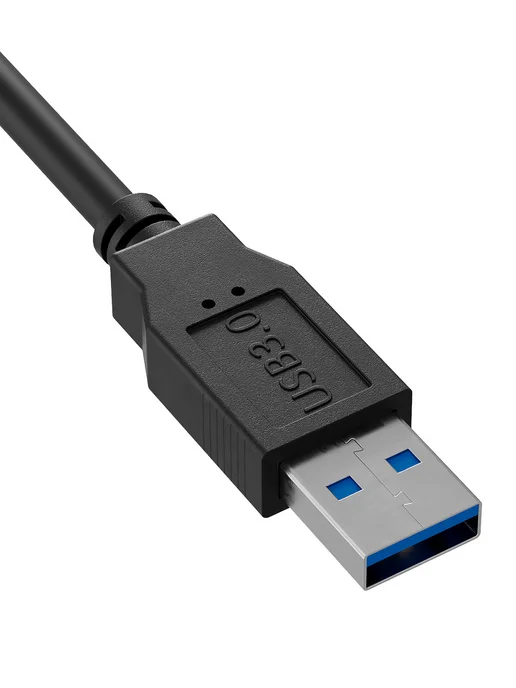 GSMIN Кабель удлинитель с подставкой USB 3.0 (0.8 м), 0,8 м, фото 3