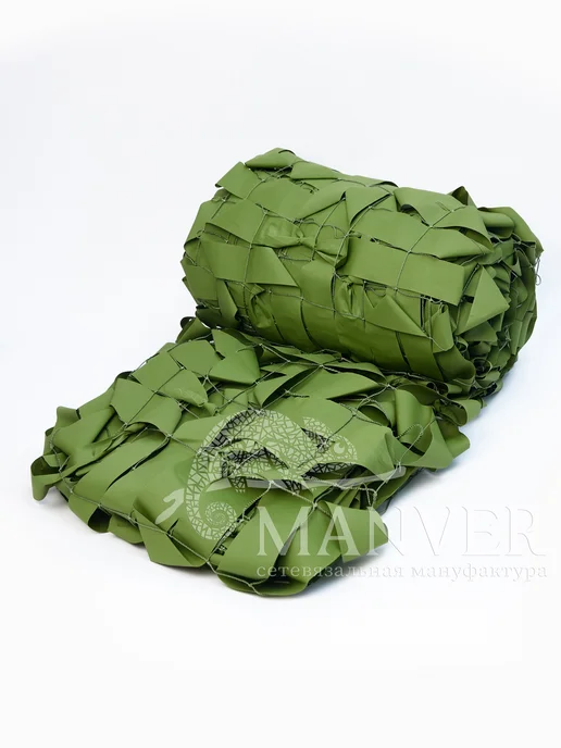 MANVER Маскировочная армейская сеть Лес-св 3х3 м, 3x3 м, 3 м, фото 6