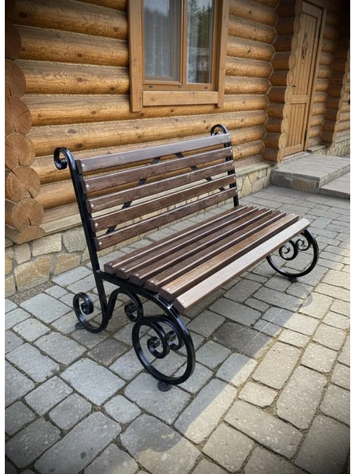 KLIPAS скамейка Вдохновение 120, коричневый