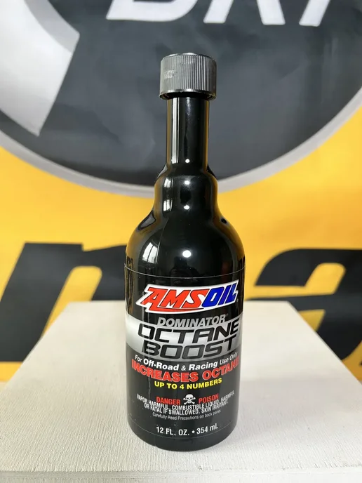 AMSOIL Присадка для бензина DOMINATOR Octane Boost (0,354л), 354 мл