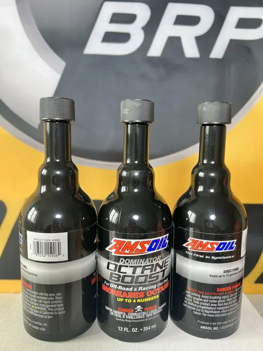 AMSOIL Присадка для бензина DOMINATOR Octane Boost (0,354л), 354 мл, фото 2