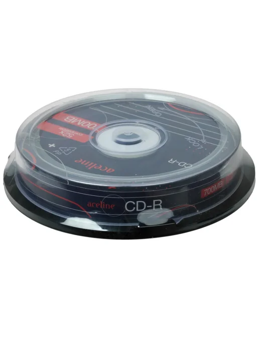 Aceline CD-диск CD-R 10 шт, 10 шт
