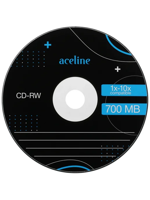 Aceline CD-диск CD-RW 1 шт, 1 шт