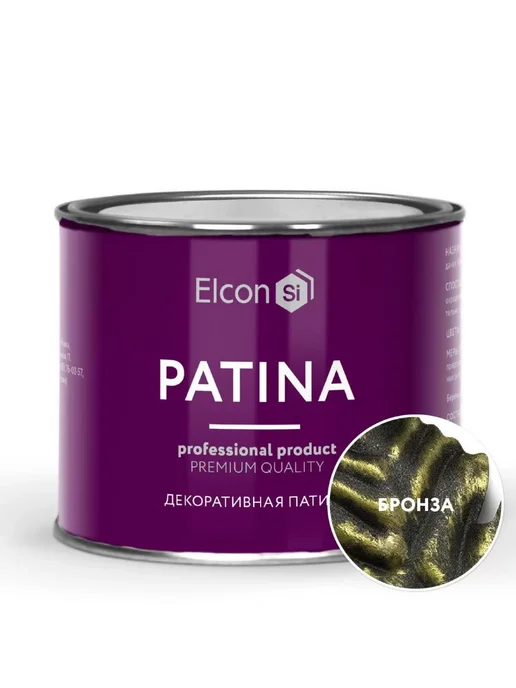 Elcon Патина декоративная бронза 200 г, 200 г