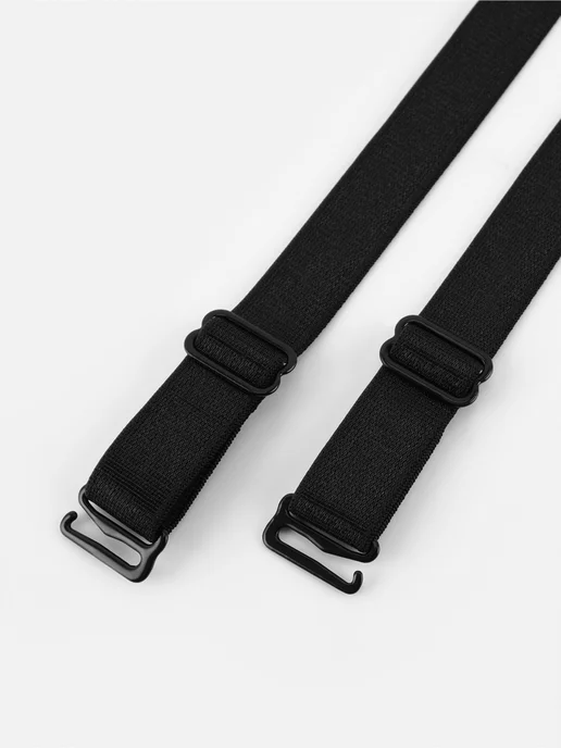 Market_Швейка Бретели для бюстгальтера, текстильные, 1.5 см, 45 см, пара, вариант, фото 4