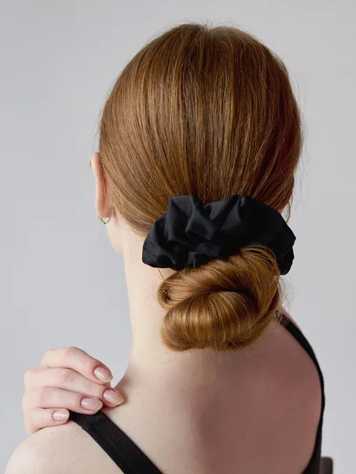 Rainbow scrunchies Набор резинок для волос, черный, фото 2