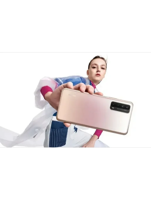 Смартфон HUAWEI P Smart2021 4/8 ГБ, золотой, фото 6