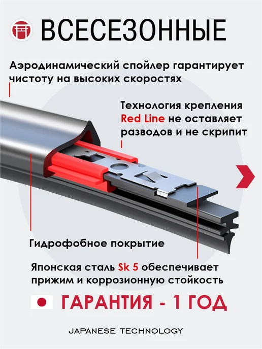 TAKAMOTO Щетки стеклоочистителя Дастер 500 500 дворники Рено Логан, вариант, фото 2