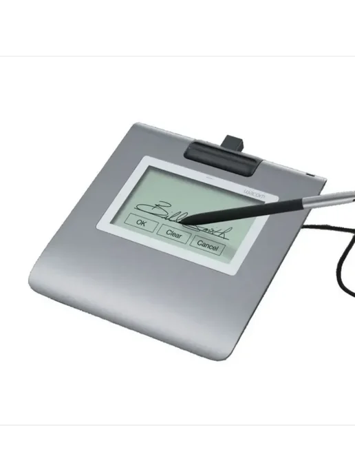 Wacom Графический планшет для цифровой подписи STU-430-CH2, серый, фото 3