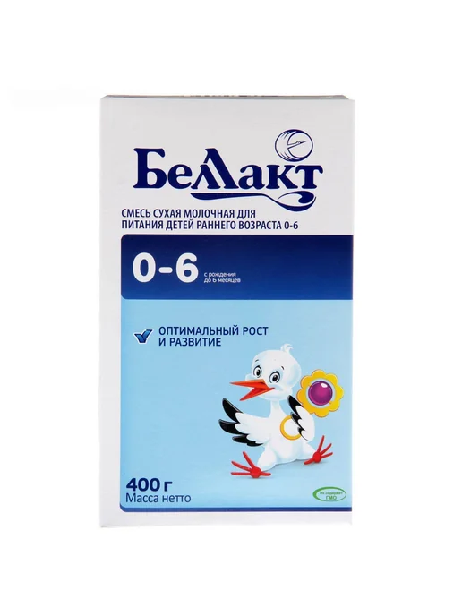 Беллакт смесь сухая молочная 0-6 м, 400 г, 6 м, 400 г, 2 шт, фото 2