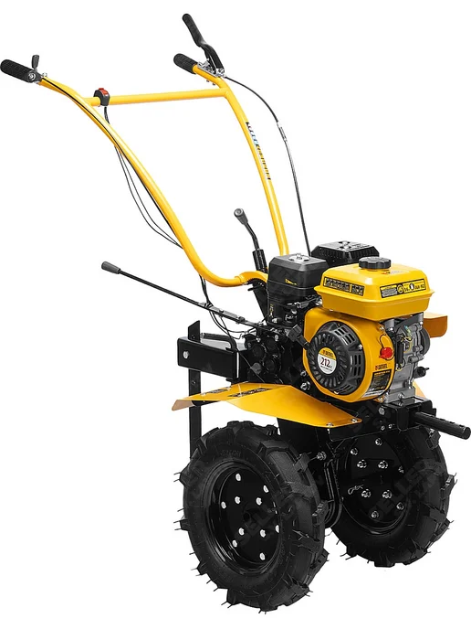 DENZEL Мотоблок DPT-370S, 7 л.с, ремен.сцеп, фрез 3х4, ШОМ, переда, мотокультиватор бензиновый 56443, фото 8