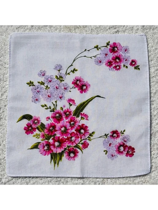 Lapastel Набор платков 2 штуки 28х28 см. с рисунком, 28x28 см, фото 3