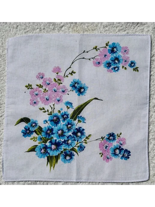 Lapastel Набор платков 2 штуки 28х28 см. с рисунком, 28x28 см, фото 7