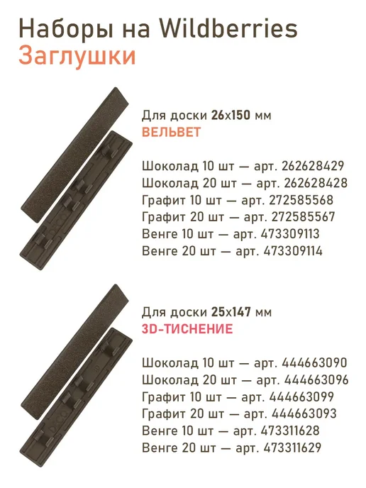 Deck Ecology Террасная доска из ДПК 25х147х1500 мм, 3д тиснение, 4 шт, 4 шт, фото 8