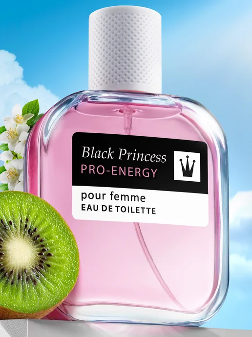 Red Label Pro-Energy Туалетная вода женская Black Princess, черный