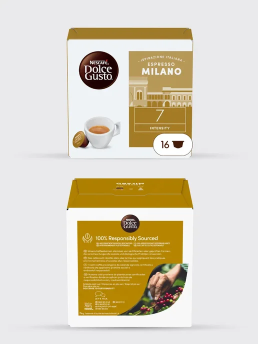 Nescafe Dolce Gusto Набор кофе в капсулах Dolce Gusto бленд Espresso Milano, вариант, фото 3